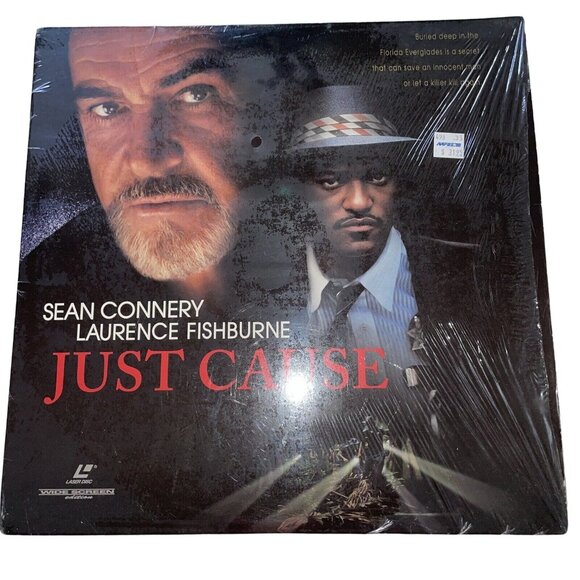 Just Cause Action Crime Laserdisc R 1995 Sean Connery Laurence Fishburne u - Picture 2 of 3